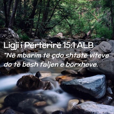 Picture 02 - Ligji i Përtërirë 15:1 ALB - 
