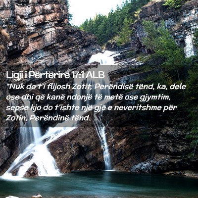 Picture 02 - Ligji i Përtërirë 17:1 ALB - 