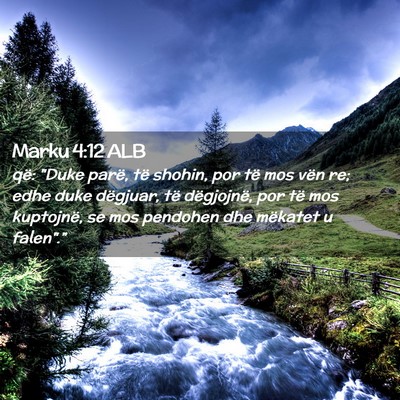 Picture 02 - Marku 4:12 ALB - që: 