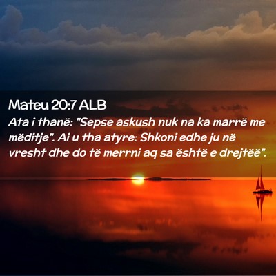 Picture 02 - Mateu 20:7 ALB - Ata i thanë: 