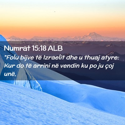 Picture 02 - Numrat 15:18 ALB - 