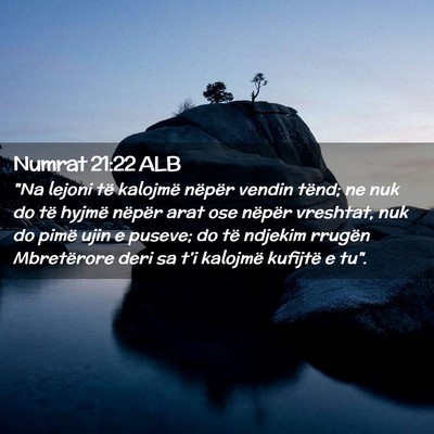 Picture 02 - Numrat 21:22 ALB - 