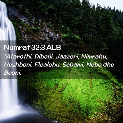 Picture 02 - Numrat 32:3 ALB - 