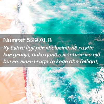 Picture 02 - Numrat 5:29 ALB - Ky është ligji për xhelozinë, në rastin kur - Bible Verse Picture