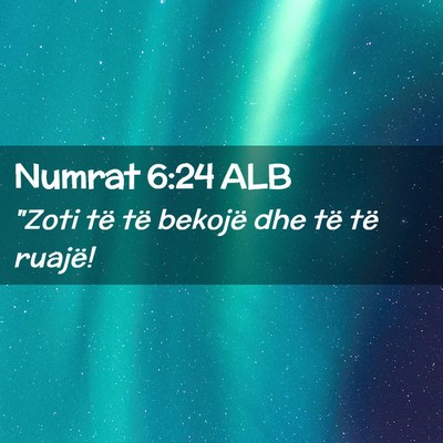 Picture 02 - Numrat 6:24 ALB - 