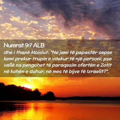 Picture 02 - Numrat 9:7 ALB - dhe i thanë Moisiut: 