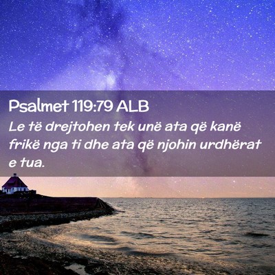 Picture 02 - Psalmet 119:79 ALB - Le të drejtohen tek unë ata që kanë frikë - Bible Verse Picture