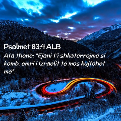 Picture 02 - Psalmet 83:4 ALB - Ata thonë: 