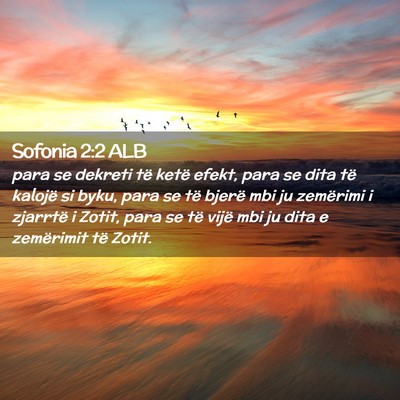 Picture 02 - Sofonia 2:2 ALB - para se dekreti të ketë efekt, para se dita të - Bible Verse Picture