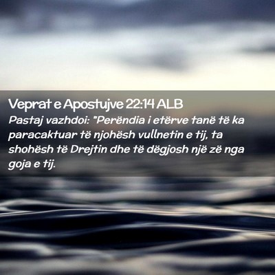 Picture 02 - Veprat e Apostujve 22:14 ALB - Pastaj vazhdoi: 
