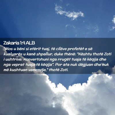 Picture 02 - Zakaria 1:4 ALB - 