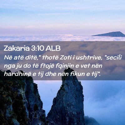 Picture 02 - Zakaria 3:10 ALB - Në atë ditë,