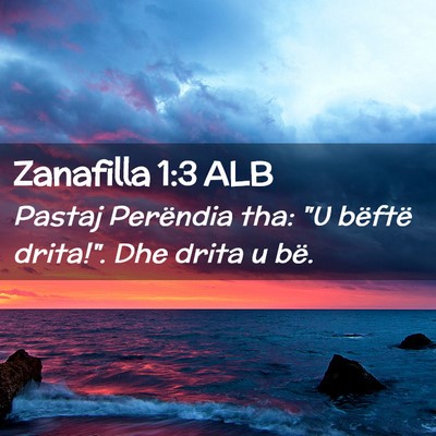 Picture 02 - Zanafilla 1:3 ALB - Pastaj Perëndia tha: 