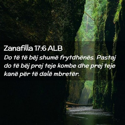 Picture 02 - Zanafilla 17:6 ALB - Do të të bëj shumë frytdhënës. Pastaj do - Bible Verse Picture