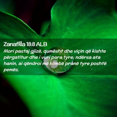 Picture 02 - Zanafilla 18:8 ALB - Mori pastaj gjizë, qumësht dhe viçin që - Bible Verse Picture