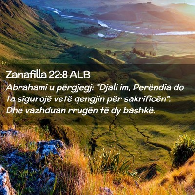 Picture 02 - Zanafilla 22:8 ALB - Abrahami u përgjegj: 