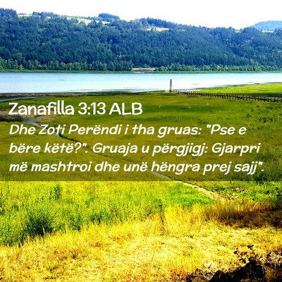 Picture 02 - Zanafilla 3:13 ALB - Dhe Zoti Perëndi i tha gruas: 