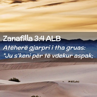 Picture 02 - Zanafilla 3:4 ALB - Atëherë gjarpri i tha gruas: 