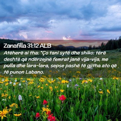 Picture 02 - Zanafilla 31:12 ALB - Atëherë ai tha: 