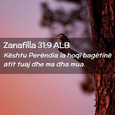 Picture 02 - Zanafilla 31:9 ALB - Kështu Perëndia ia hoqi bagëtinë atit tuaj - Bible Verse Picture
