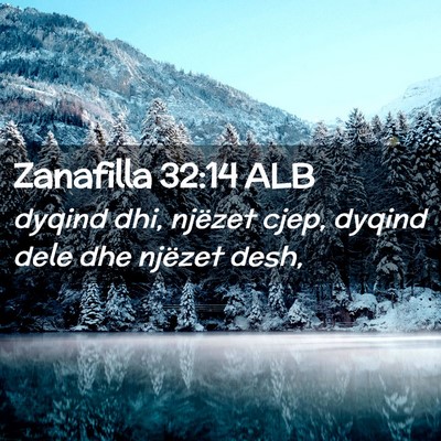 Picture 02 - Zanafilla 32:14 ALB - dyqind dhi, njëzet cjep, dyqind dele dhe njëzet - Bible Verse Picture