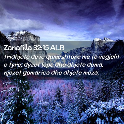 Picture 02 - Zanafilla 32:15 ALB - tridhjetë deve qumështore me të vegjëlit e - Bible Verse Picture