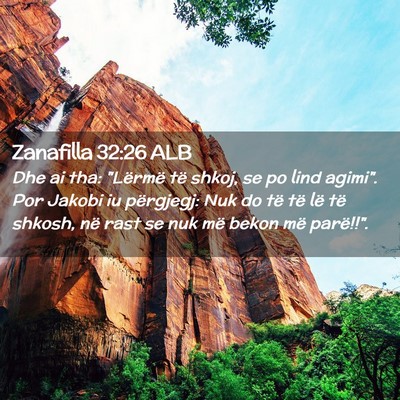 Picture 02 - Zanafilla 32:26 ALB - Dhe ai tha: 