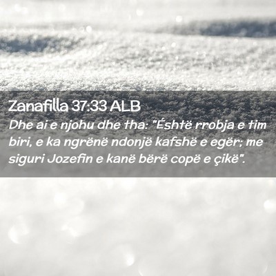 Picture 02 - Zanafilla 37:33 ALB - Dhe ai e njohu dhe tha: 
