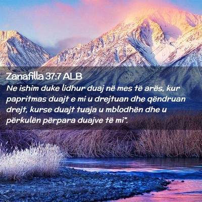 Picture 02 - Zanafilla 37:7 ALB - Ne ishim duke lidhur duaj në mes të arës, kur - Bible Verse Picture