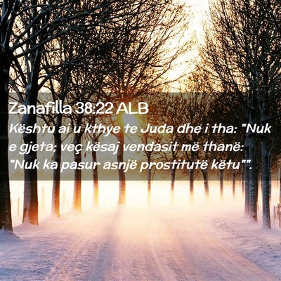 Picture 02 - Zanafilla 38:22 ALB - Kështu ai u kthye te Juda dhe i tha: 