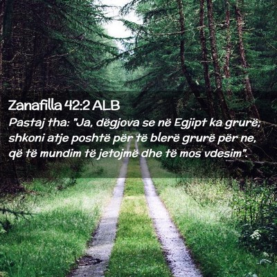 Picture 02 - Zanafilla 42:2 ALB - Pastaj tha: 