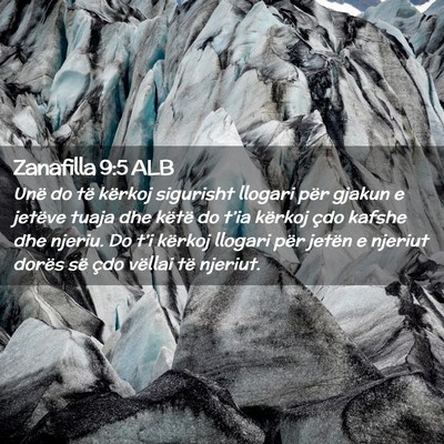 Picture 02 - Zanafilla 9:5 ALB - Unë do të kërkoj sigurisht llogari për gjakun - Bible Verse Picture