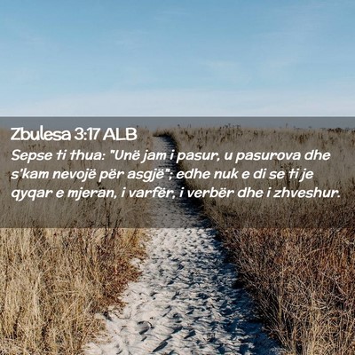 Picture 02 - Zbulesa 3:17 ALB - Sepse ti thua: 