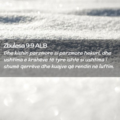 Picture 02 - Zbulesa 9:9 ALB - Dhe kishin parzmore si parzmore hekuri, dhe - Bible Verse Picture