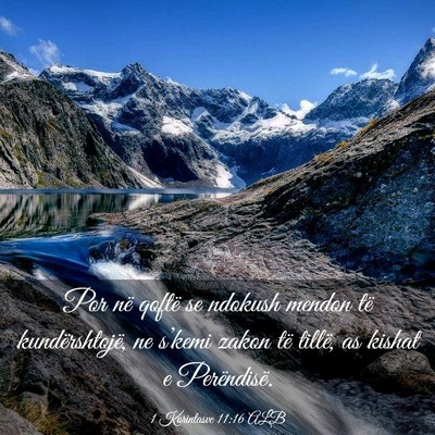 Picture 03 - 1 Korintasve 11:16 ALB - Por në qoftë se ndokush mendon të - Bible Verse Picture