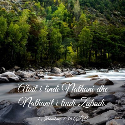 Picture 03 - 1 Kronikave 2:36 ALB - Atait i lindi Nathani dhe Nathanit i lindi - Bible Verse Picture