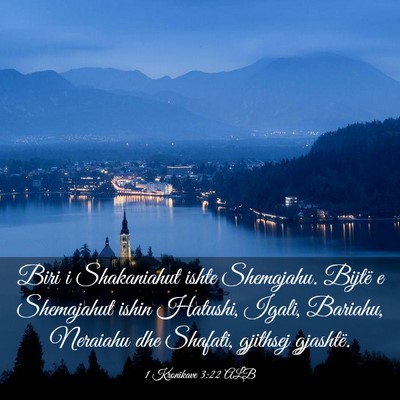 Picture 03 - 1 Kronikave 3:22 ALB - Biri i Shakaniahut ishte Shemajahu. Bijtë e - Bible Verse Picture