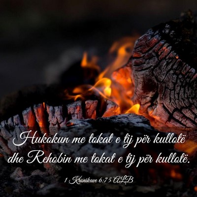 Picture 03 - 1 Kronikave 6:75 ALB - Hukokun me tokat e tij për kullotë dhe Rehobin - Bible Verse Picture