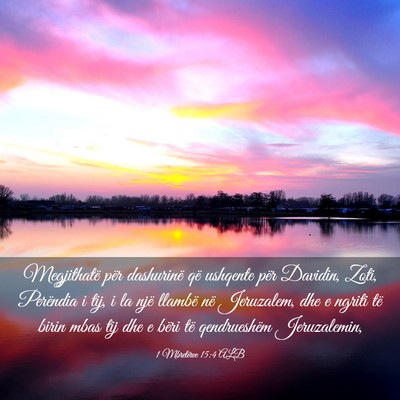 Picture 03 - 1 Mbretërve 15:4 ALB - Megjithatë për dashurinë që ushqente për - Bible Verse Picture
