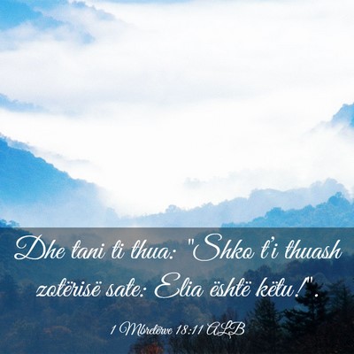Picture 03 - 1 Mbretërve 18:11 ALB - Dhe tani ti thua: 