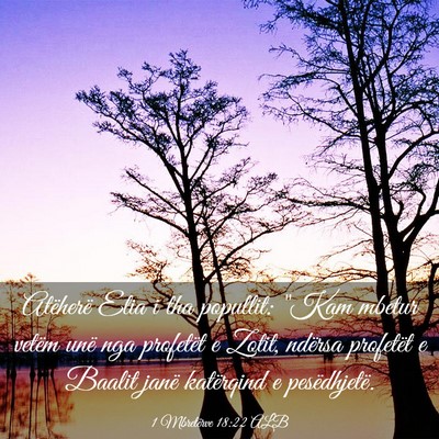 Picture 03 - 1 Mbretërve 18:22 ALB - Atëherë Elia i tha popullit: 
