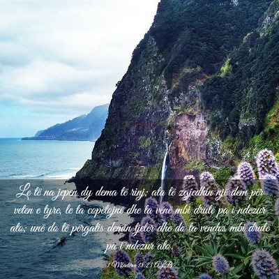 Picture 03 - 1 Mbretërve 18:23 ALB - Le të na jepen dy dema të rinj; ata të - Bible Verse Picture