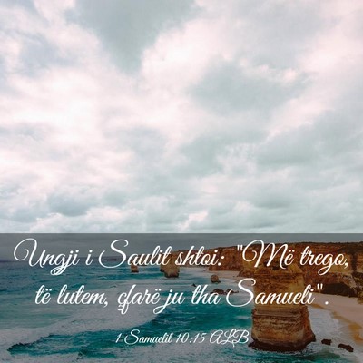 Picture 03 - 1 Samuelit 10:15 ALB - Ungji i Saulit shtoi: 