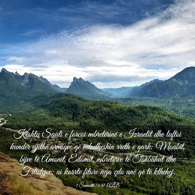 Picture 03 - 1 Samuelit 14:47 ALB - Kështu Sauli e forcoi mbretërinë e Izraelit - Bible Verse Picture