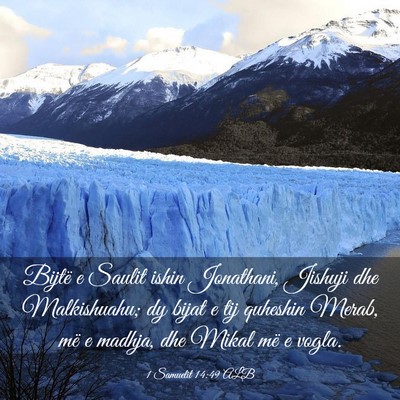 Picture 03 - 1 Samuelit 14:49 ALB - Bijtë e Saulit ishin Jonathani, Jishuji dhe - Bible Verse Picture