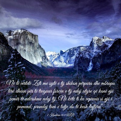 Picture 03 - 2 Kronikave 16:9 ALB - Në të vërtetë Zoti me sytë e tij shikon - Bible Verse Picture