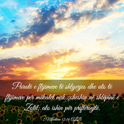 Picture 03 - 2 Mbretërve 12:16 ALB - Paratë e flijimeve të shlyerjes dhe ato të - Bible Verse Picture