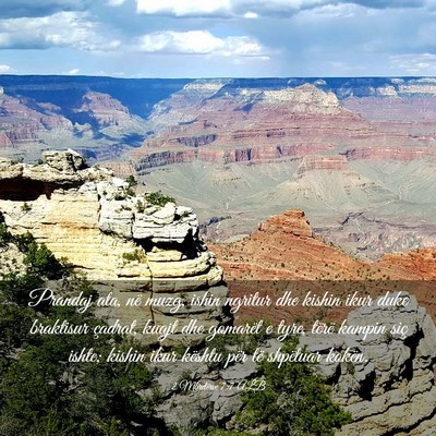 Picture 03 - 2 Mbretërve 7:7 ALB - Prandaj ata, në muzg, ishin ngritur dhe kishin - Bible Verse Picture