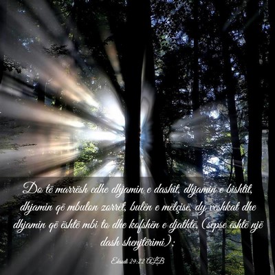 Picture 03 - Eksodi 29:22 ALB - Do të marrësh edhe dhjamin e dashit, dhjamin e - Bible Verse Picture