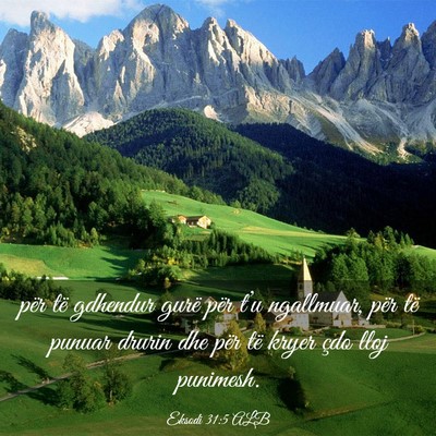 Picture 03 - Eksodi 31:5 ALB - për të gdhendur gurë për t’u ngallmuar, - Bible Verse Picture